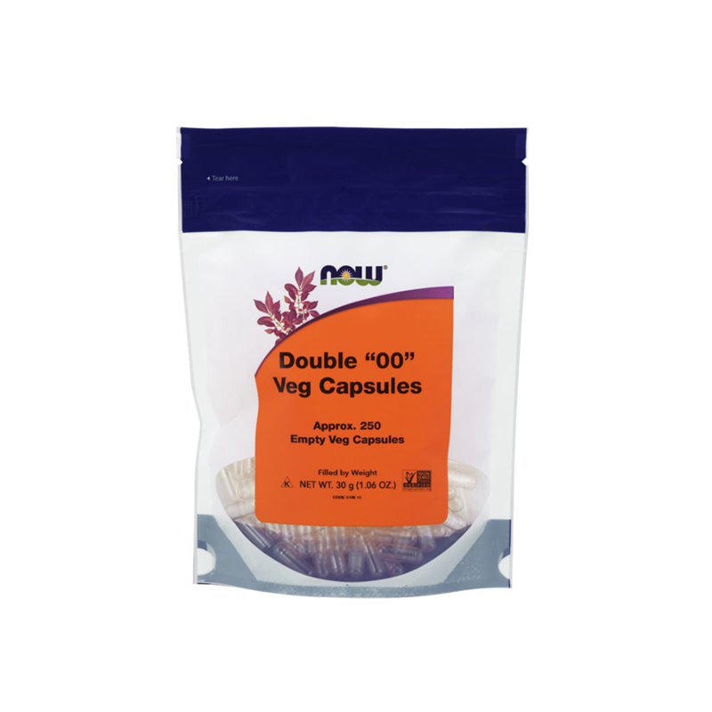 Now Foods Double "00" Veg Capsules 250 S