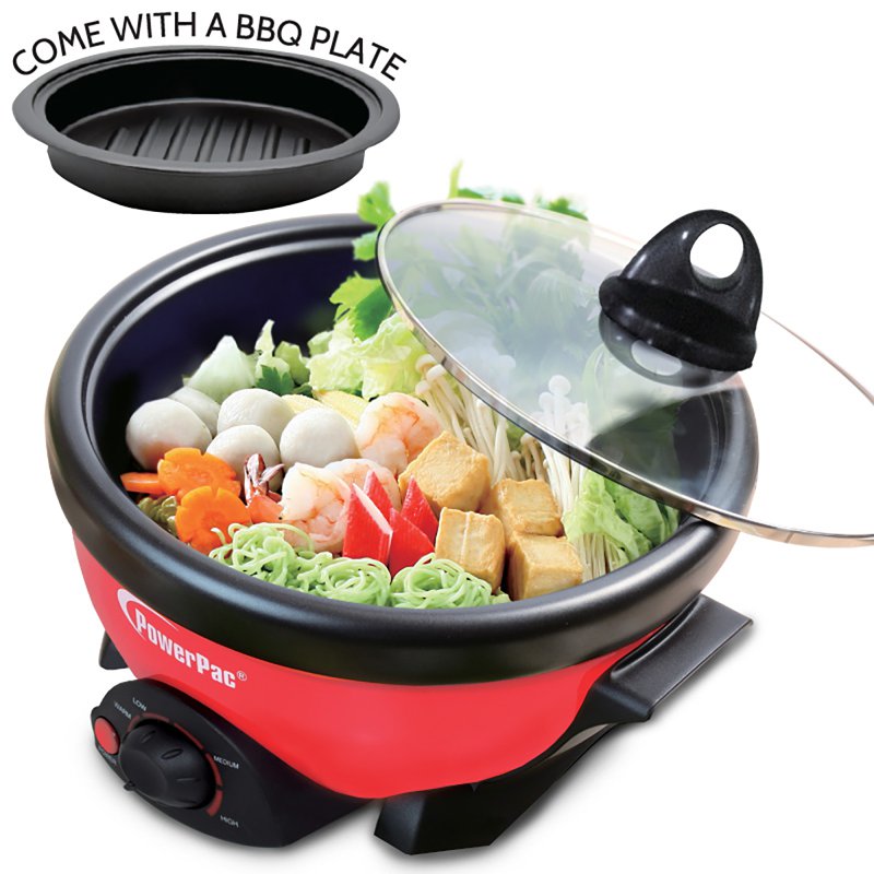 Powerpac 2in1 Multi Cooker Steamboat Hot Pot PPMC181