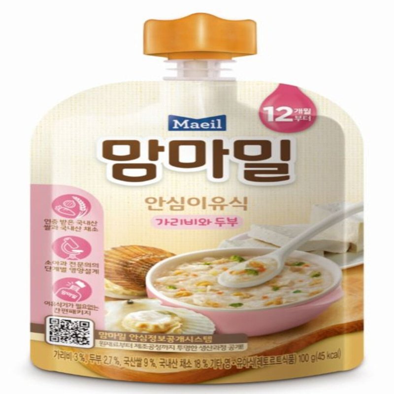 MAEIL Mam'ma Meal Porridge - Scallop & Tofu
