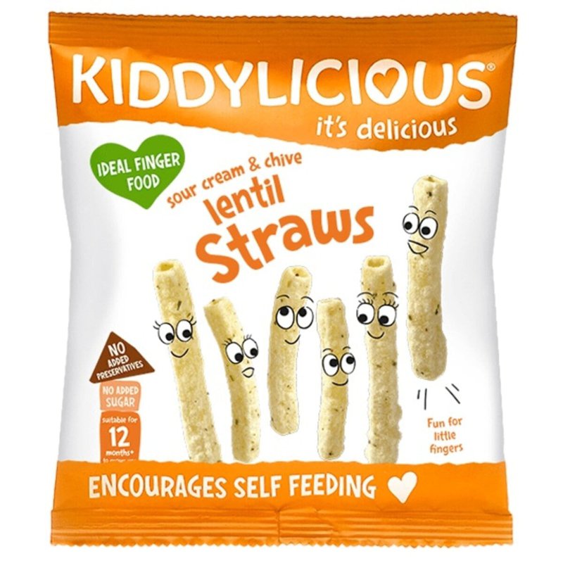 KIDDYLICIOUS Lentil Straws