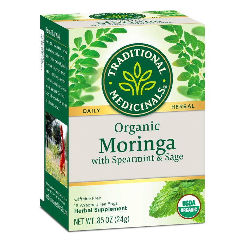 Traditional Medicinals Organic Moringa Tea 16 Teabag