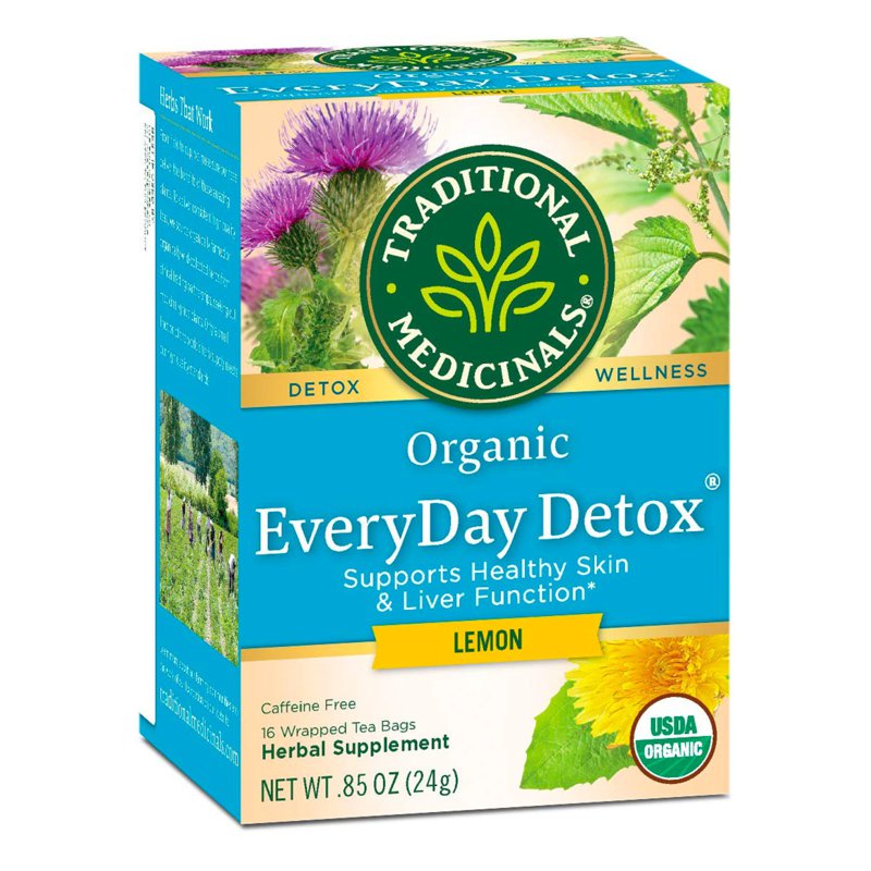 Traditional Medicinals Organic Everyday Detox Lemon 16 Teabag