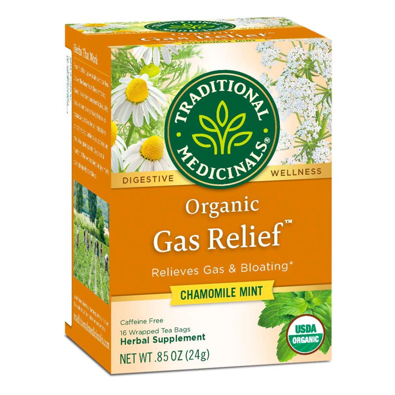 PUKKA Traditional Medicinals Organic Gas Relief 16 Teabag
