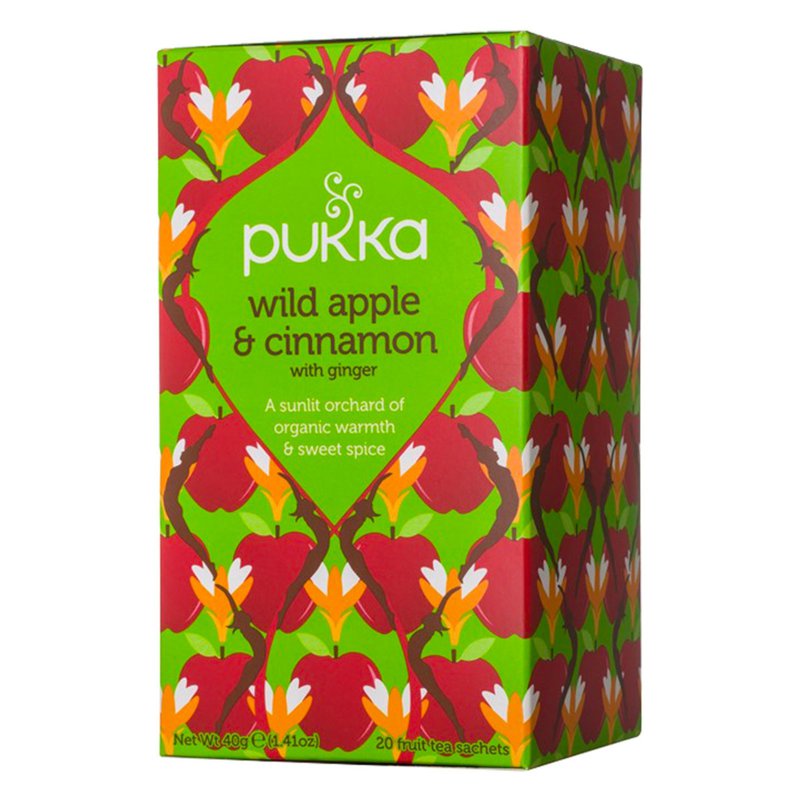 PUKKA Wild Apple & Cinnamon with Ginger Tea