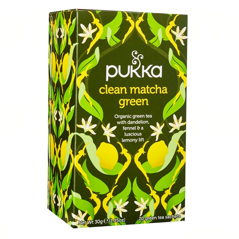 PUKKA Organic Clean Matcha Green Tea 20 Tea Bag