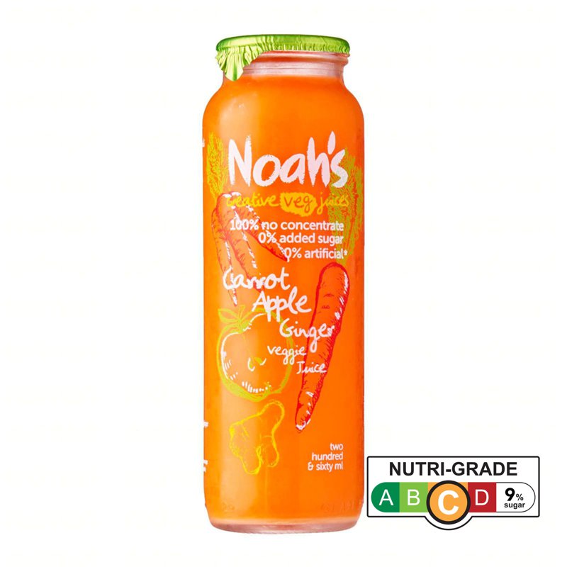 NOAH'S Carrot Apple Ginger Veggie Juice