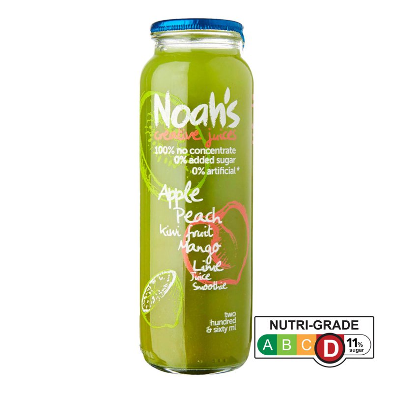 NOAH'S Apple Peach Kiwi Mango Lime