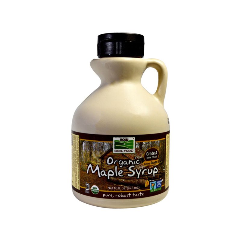 Now Foods Real Food, Organic Maple Syrup, Grade A
