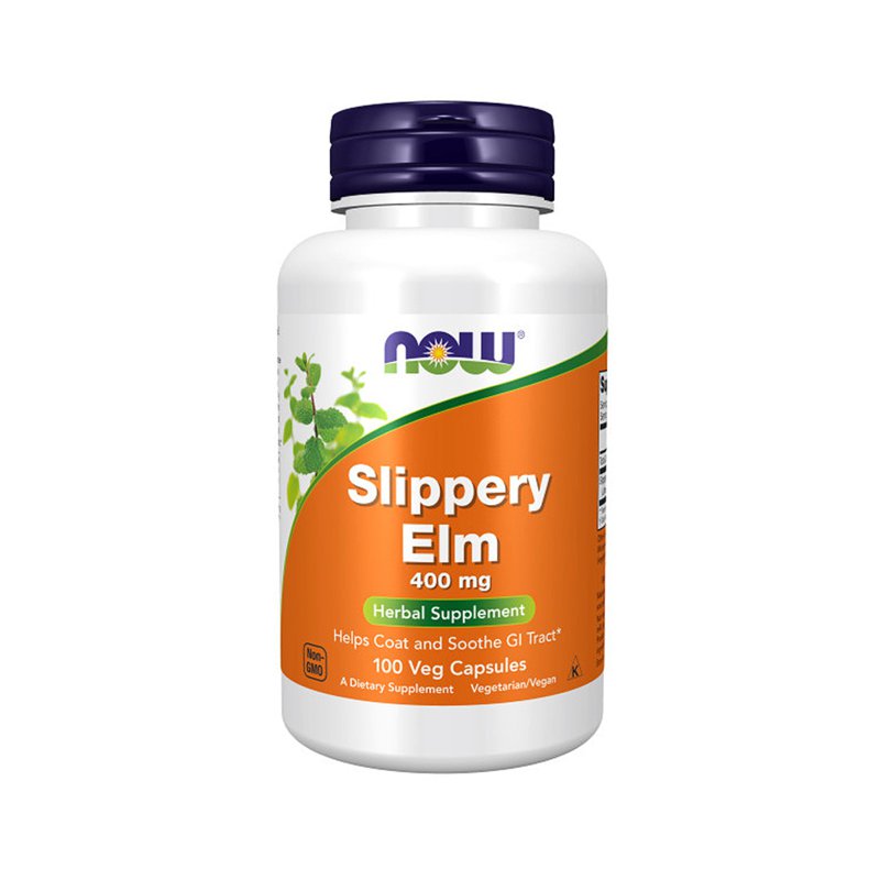 Now Foods Slippery Elm (Ulmus rubra) 400 mg 100 S