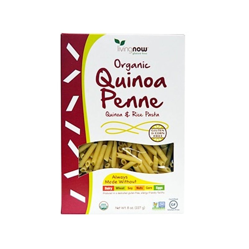 Now Foods Organic Quinoa Penne Quinoa & Rice Pasta