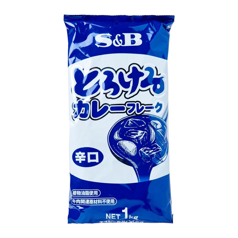 S&B Torokeru Curry Flakes