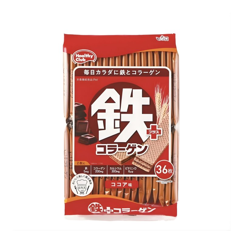Kirei Healthy Club Iron Chocolate Wafers