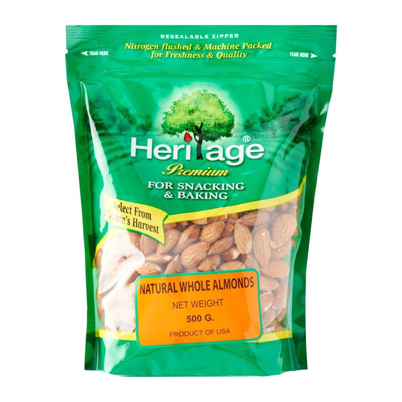 HERITAGE Raw Whole Almond