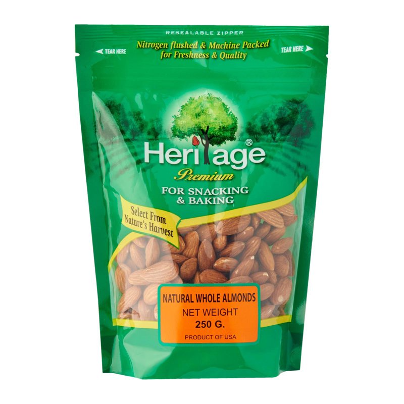 HERITAGE Raw Whole Almond