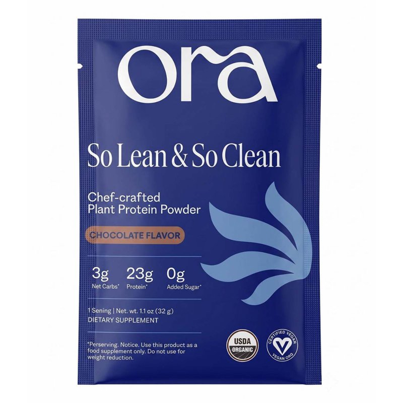 Ora Organic So Lean So Clean Protein Powder Sachet Chocolate