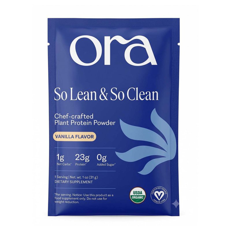 Ora Organic Chef-crafted Plant Protein Powder Vanilla Sachet