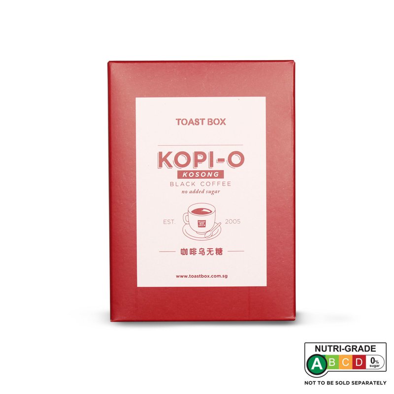 Toast Box Kopi O Kosong 6 S