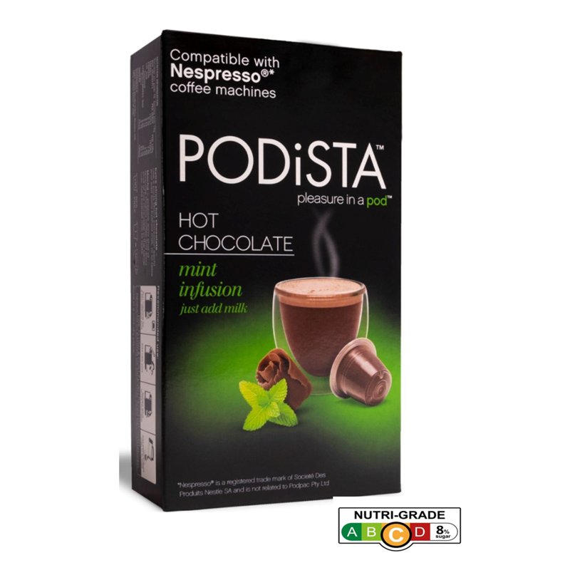 PODISTA Mint Chocolate Nespresso Choco Pods
