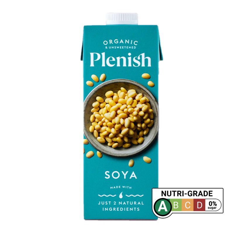 Plenish Organic Unsweetened Soya Milk
