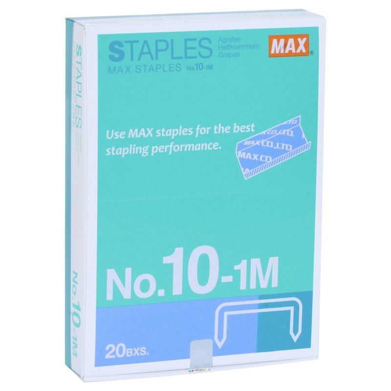 Max 101M Staples No.10-1M (MS90126) 20 S
