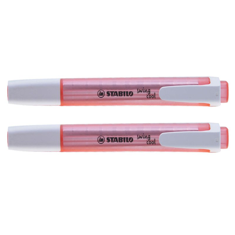 Stabilo 27540 Swing Cool Highlighter - Red 2 S