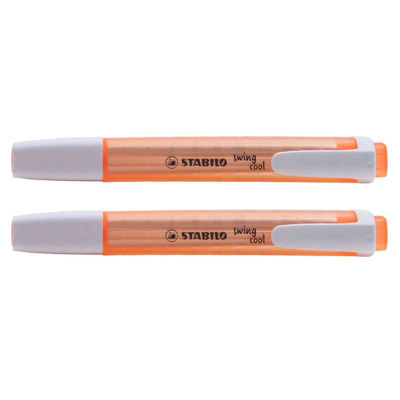 Stabilo 27554 Swing Cool Highlighter - Orange 2 S