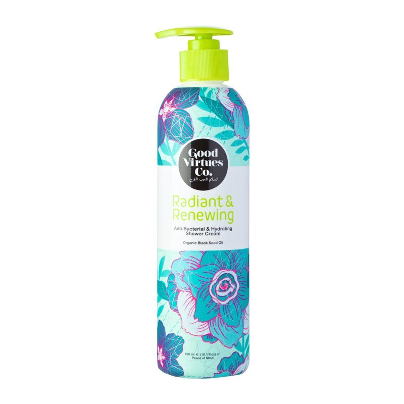 Good Virtues Co. Shower Cream - Anti-Bacterial and Hydrating