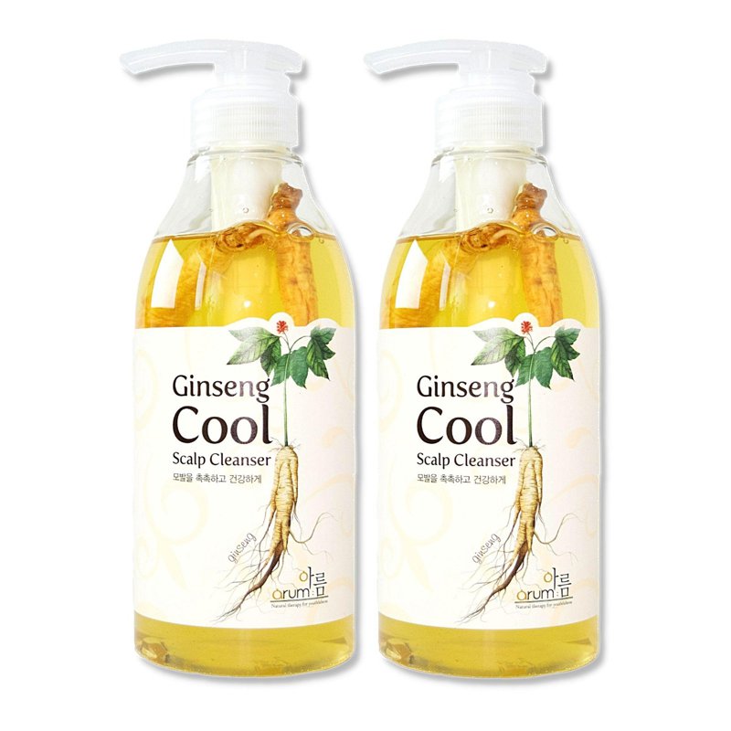 Arum Ginseng Cool Scalp Cleanser Set