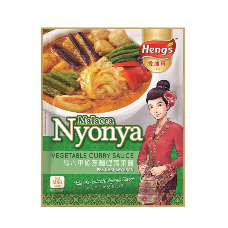 Heng'S Malacca Nyonya Sauce - Vegetable Curry