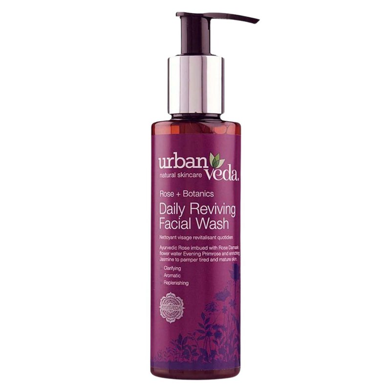 Urban Veda Daily Reviving Facial Wash Rose Botanics