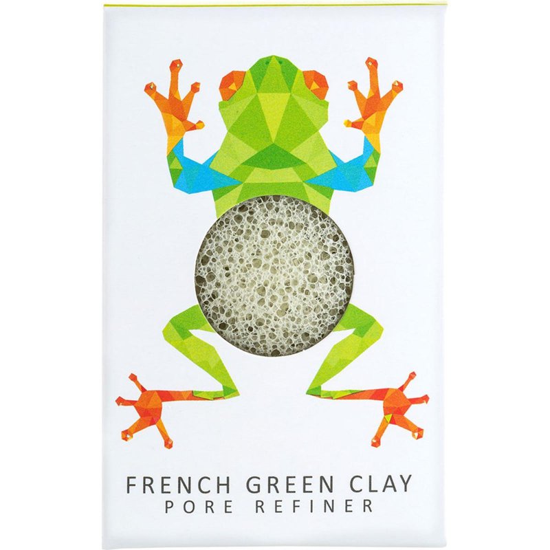 The Konjac Sponge Co Mini Pore Refiner - Rainforest Tree Frog