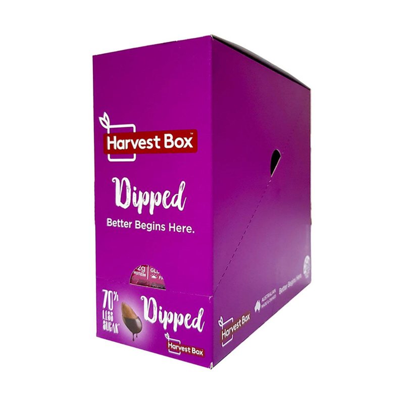 Harvest Box Dipped Raspberry & Dark Chocolate x 10