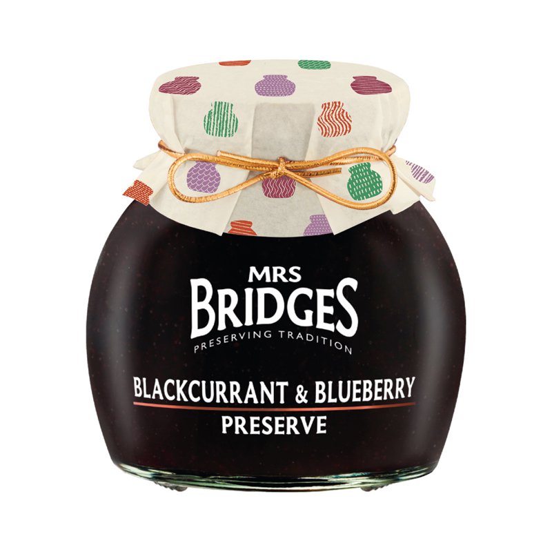 MRS BRIDGES Blackcurrant And Blueberry Preserve