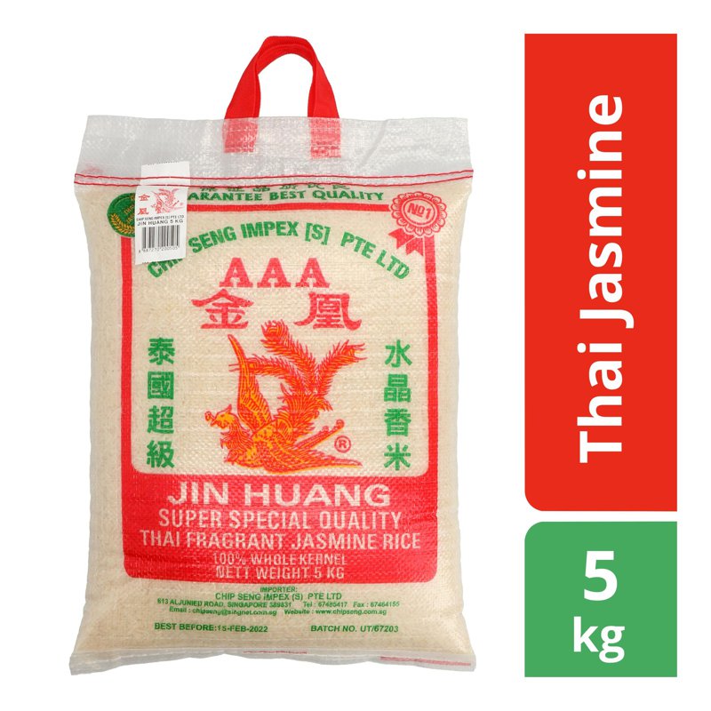 JIN HUANG Thai Jasmine Fragrant Rice