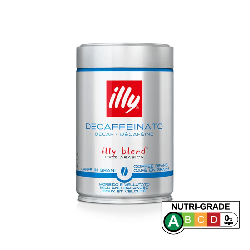 Illy Whole Bean Decaffeinated Classico Roast