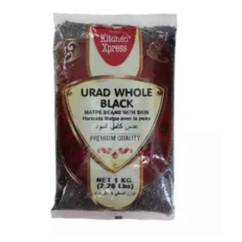 KITCHEN XPRESS Black Urid Whole -- By Dashmesh