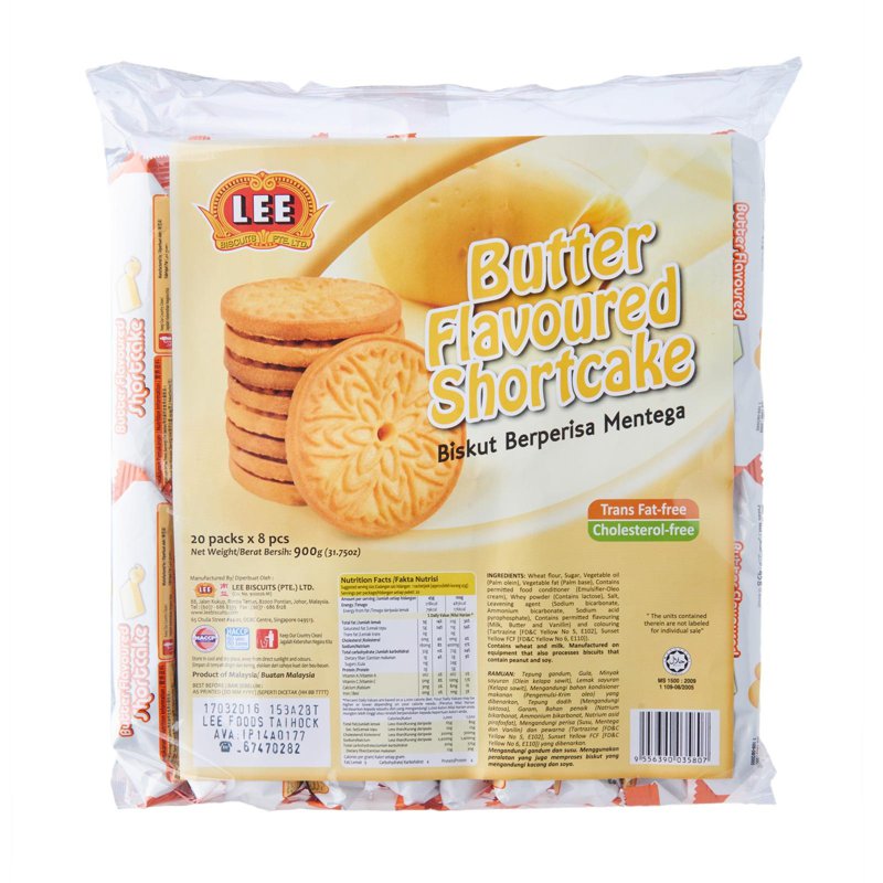 Lee Butter Shortcake 900 G