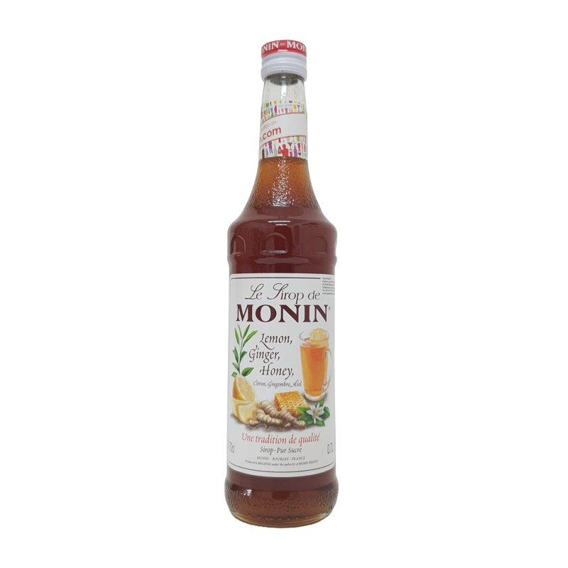MONIN Syrup - Lemon, Ginger, Honey