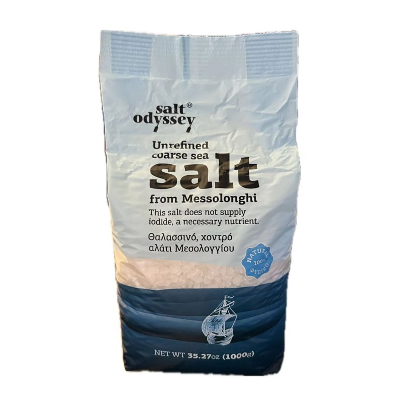 Salt Odyssey Greek - Coarse Sea Salt