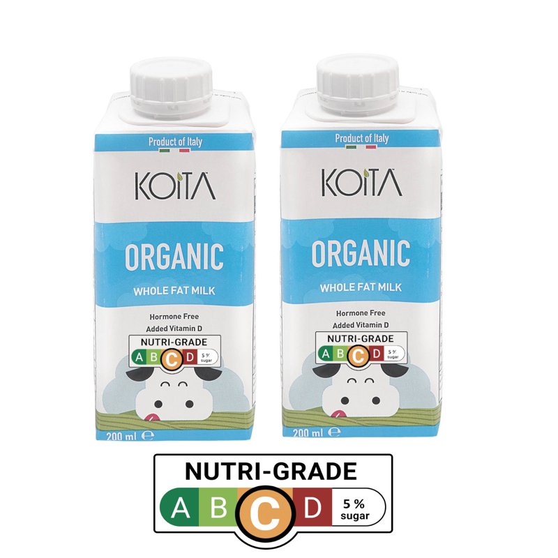 KOITA Organic Whole Fat Milk