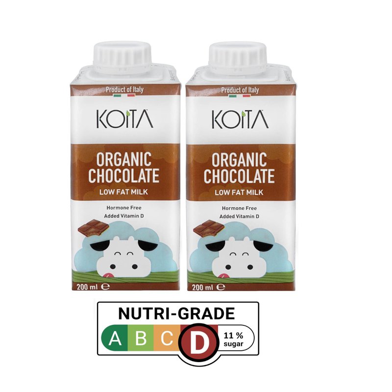 KOITA Organic Low Fat Milk - Chocolate