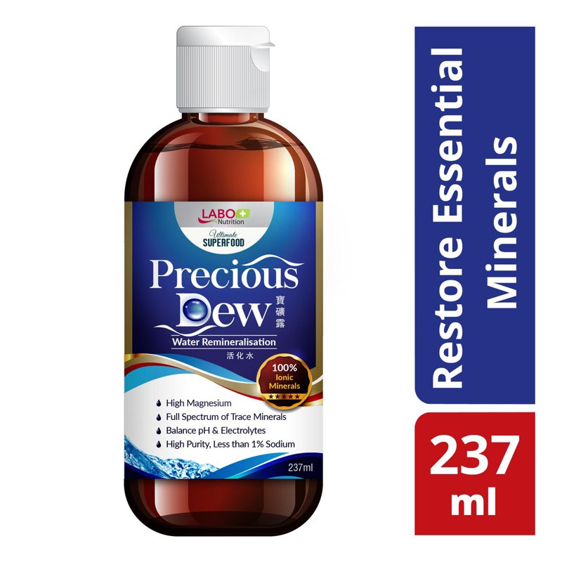 LABO Nutrition Precious Dew 100% Alkaline Mineral Concentrate