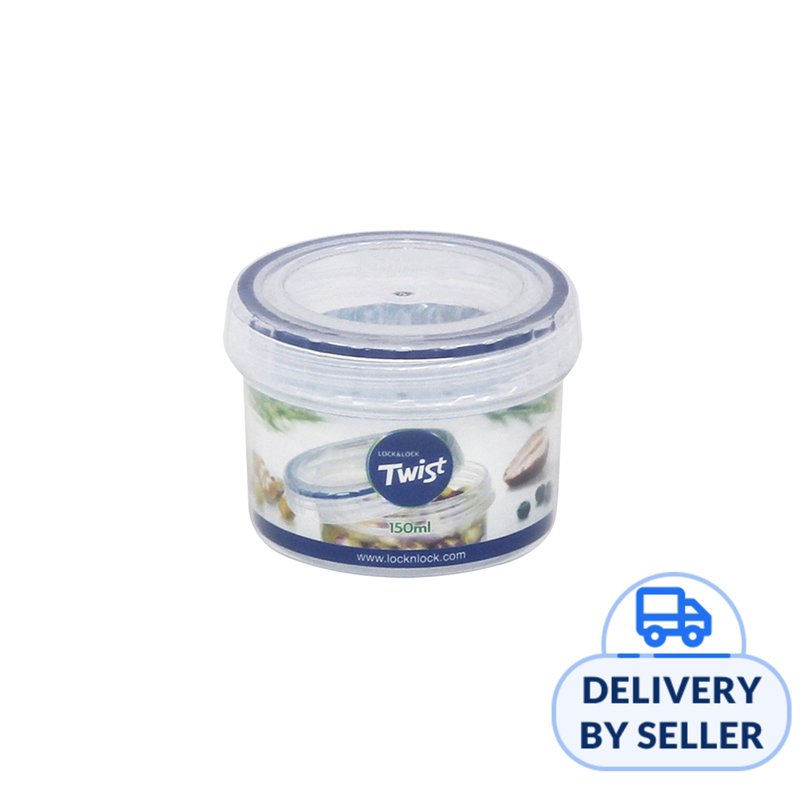 LOCK&LOCK Twist Food Container 150ml - White 1 S