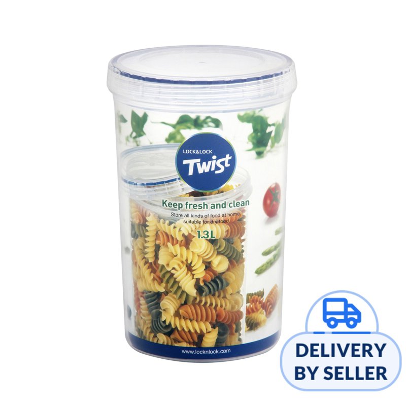 Lock&Lock Twist Food Container - White