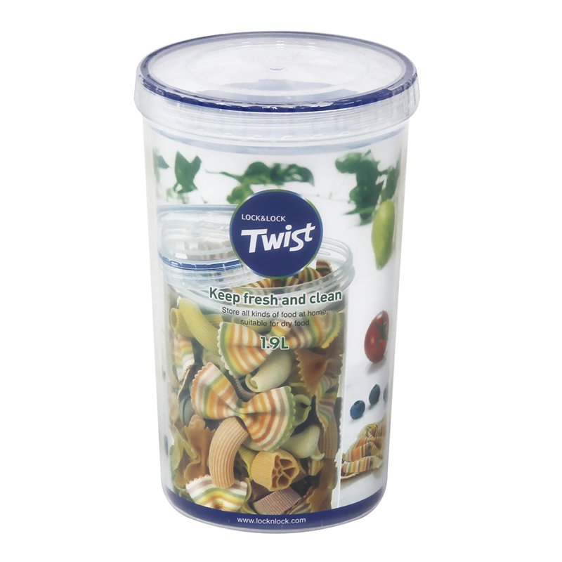 Lock&Lock Twist Food Container - White