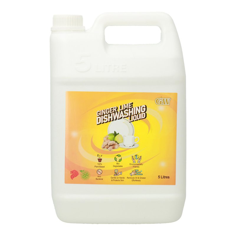 Gw Anti-bacterial Dishwashing Liquid - Ginger Lime