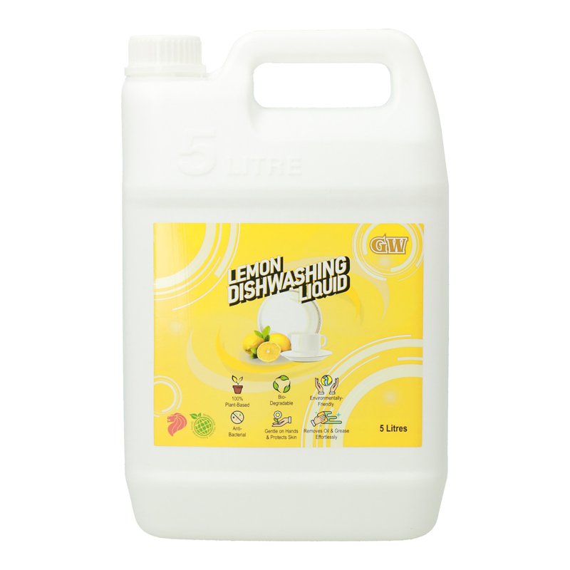 Gw Anti-bacterial Dishwashing Liquid - Lemon