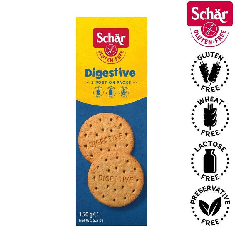 Schar Digestive Cookies - Gluten Free
