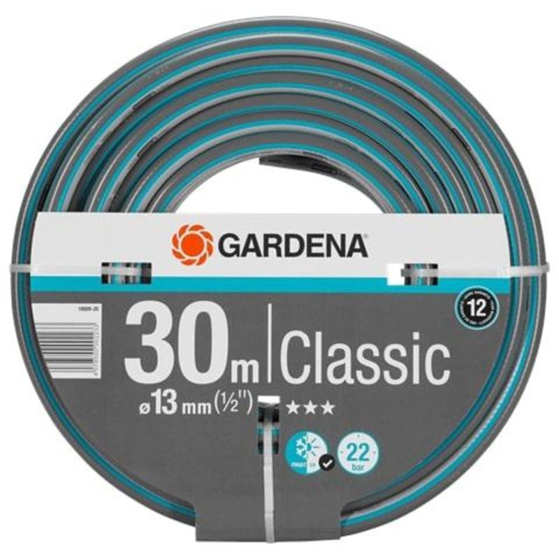 Gardena G-18009 Classic Hose 13Mm (1/2''), 30M 1 S