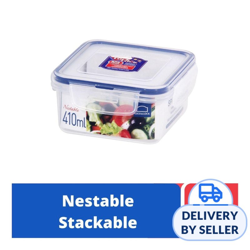 Lock&Lock Nestable Square Food Container